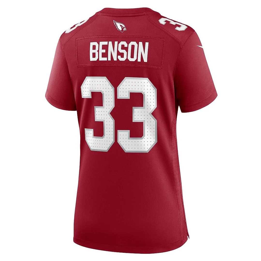 Zennovawear Trey Benson Arizona Cardinals Women's Game Jersey - Cardinal