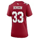 Zennovawear Trey Benson Arizona Cardinals Women's Game Jersey - Cardinal