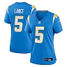 Zennovawear Trey Lance Los Angeles Chargers Women's Team Game Jersey - Powder Blue