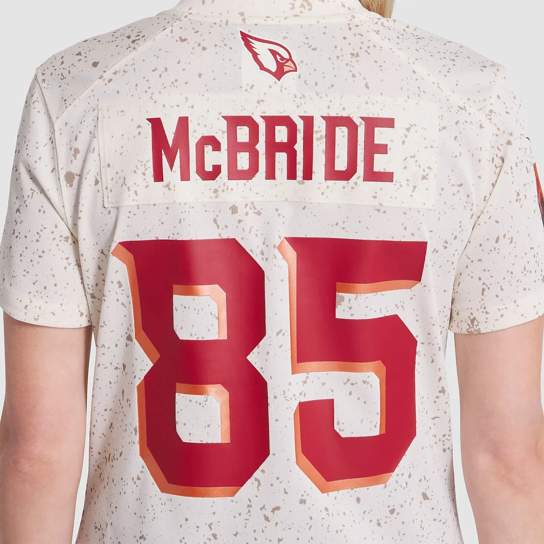 Zennovawear Trey McBride Arizona Cardinals Women's 2025 Rivalries Collection Game Jersey - Natural