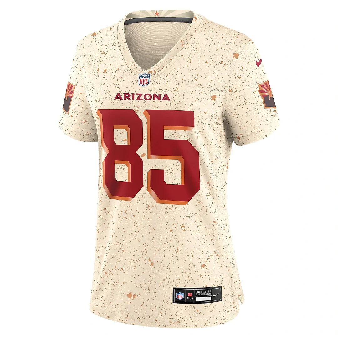 Zennovawear Trey McBride Arizona Cardinals Women's 2025 Rivalries Collection Game Jersey - Natural