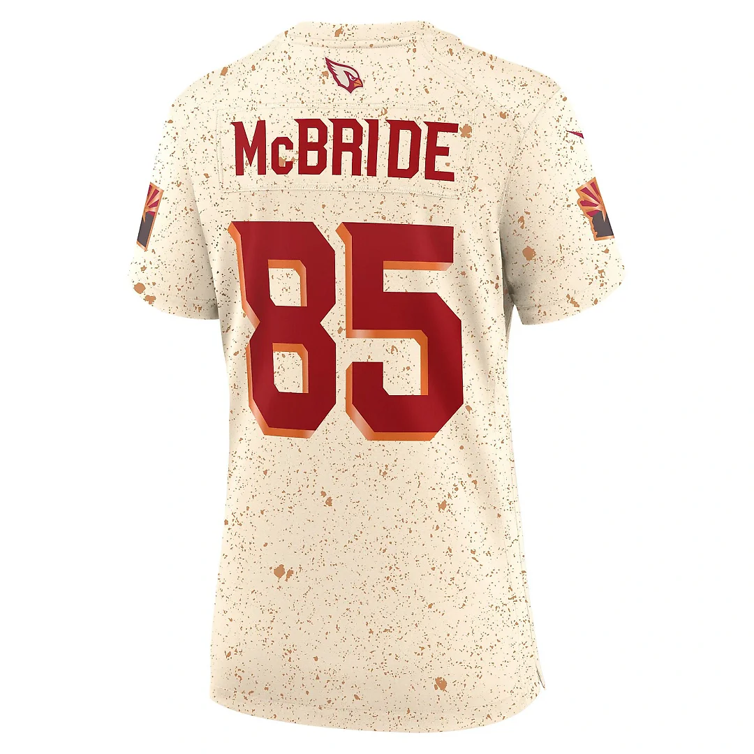 Zennovawear Trey McBride Arizona Cardinals Women's 2025 Rivalries Collection Game Jersey - Natural