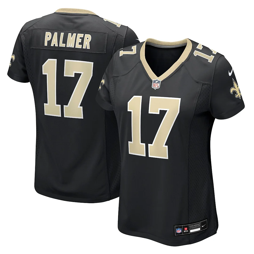 Zennovawear Trey Palmer New Orleans Saints Women's Team Game Jersey - Black