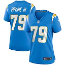 Zennovawear Trey Pipkins III Los Angeles Chargers Women's Game Jersey - Powder Blue