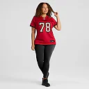 Zennovawear Tristan Wirfs Tampa Bay Buccaneers Women's Team Game Jersey - Red