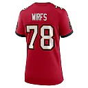 Zennovawear Tristan Wirfs Tampa Bay Buccaneers Women's Team Game Jersey - Red