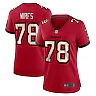 Zennovawear Tristan Wirfs Tampa Bay Buccaneers Women's Team Game Jersey - Red