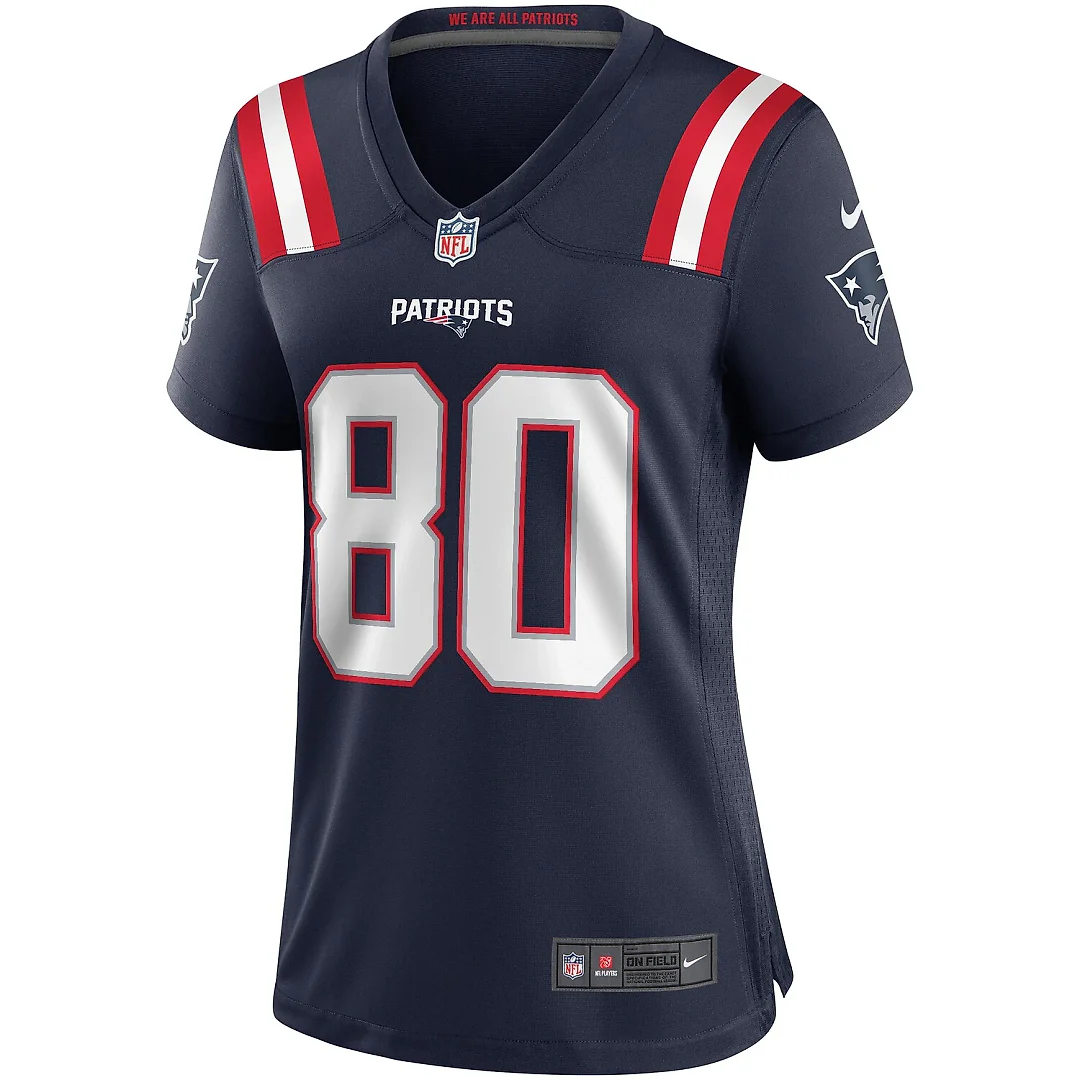 Zennovawear Troy Brown New England Patriots Women's Game Retired Player Jersey - Navy