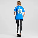 Zennovawear Troy Dye Los Angeles Chargers Women's Game Jersey - Powder Blue