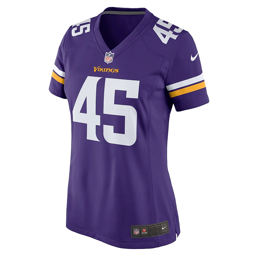 Zennovawear Troy Dye Minnesota Vikings Women's Game Jersey - Purple