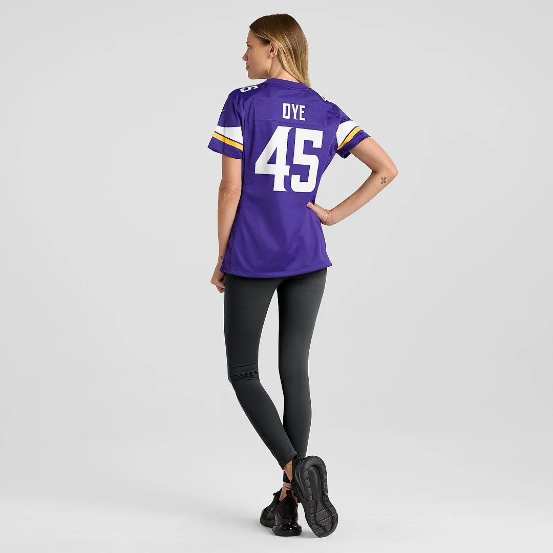 Zennovawear Troy Dye Minnesota Vikings Women's Game Jersey - Purple