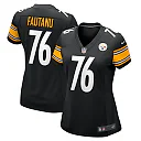 Zennovawear Troy Fautanu Pittsburgh Steelers Women's Game Jersey - Black