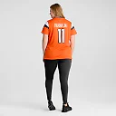 Zennovawear Troy Franklin Denver Broncos Women's Team Game Jersey - Orange
