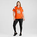 Zennovawear Troy Franklin Denver Broncos Women's Team Game Jersey - Orange