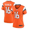 Zennovawear Troy Franklin Denver Broncos Women's Team Game Jersey - Orange