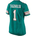Zennovawear Tua Tagovailoa Miami Dolphins Women's Alternate Game Jersey - Aqua