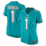 Zennovawear Tua Tagovailoa Miami Dolphins Women's Game Jersey - Aqua
