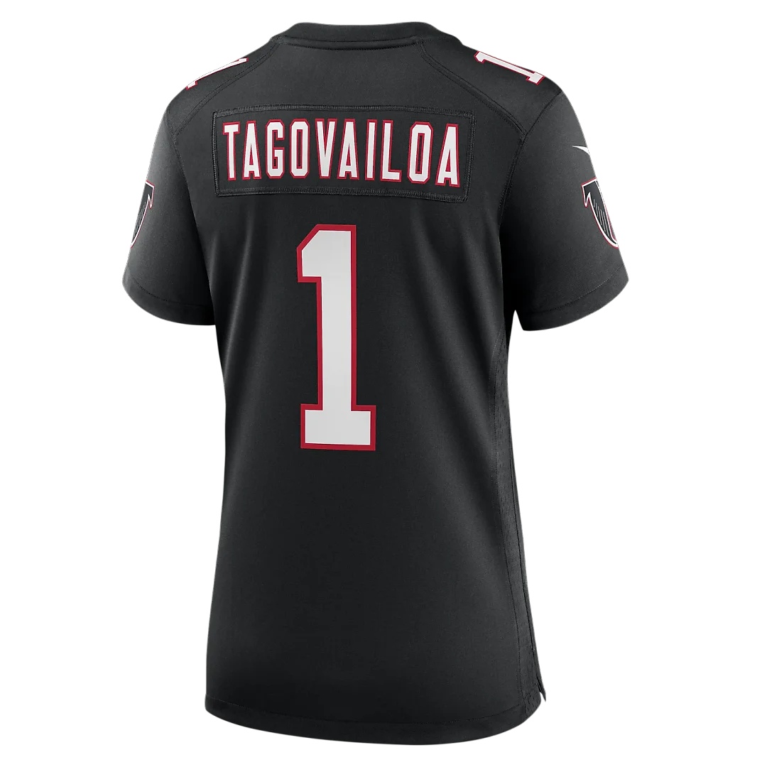 Zennovawear Tua Tagovailoa Atlanta Falcons Women's Alternate Game Jersey - Black
