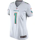 Zennovawear Tua Tagovailoa Miami Dolphins Women's Game Jersey - White