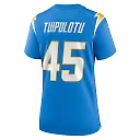 Zennovawear Tuli Tuipulotu Los Angeles Chargers Women's Team Game Jersey - Powder Blue