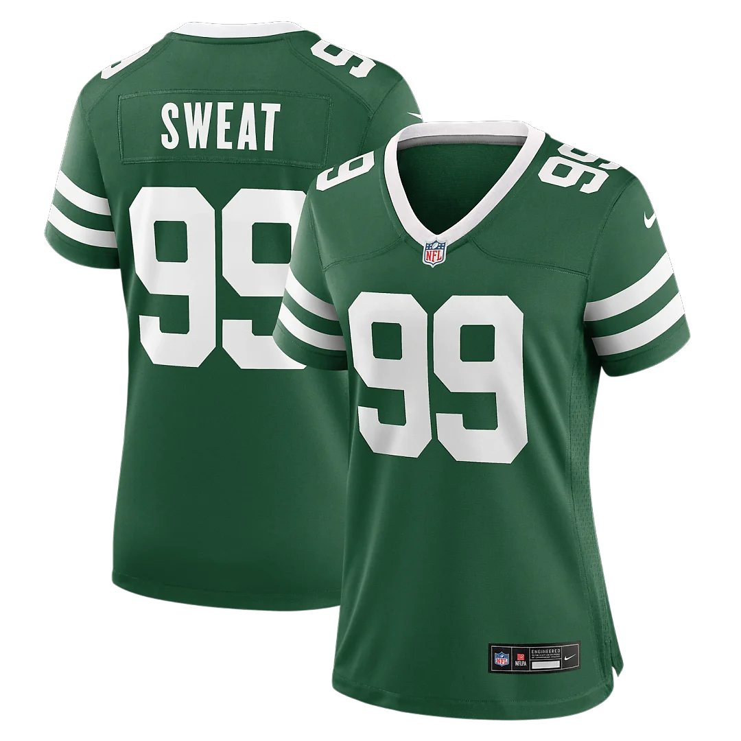 Zennovawear T'Vondre Sweat New York Jets Women's Team Game Jersey - Legacy Green