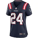 Zennovawear Ty Law New England Patriots Women's Game Retired Player Jersey - Navy