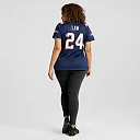 Zennovawear Ty Law New England Patriots Women's Game Retired Player Jersey - Navy