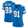 Zennovawear Tyleik Williams Detroit Lions Women's Team Game Jersey - Blue