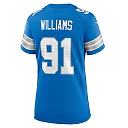 Zennovawear Tyleik Williams Detroit Lions Women's Team Game Jersey - Blue