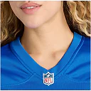 Zennovawear Tyleik Williams Detroit Lions Women's Team Game Jersey - Blue
