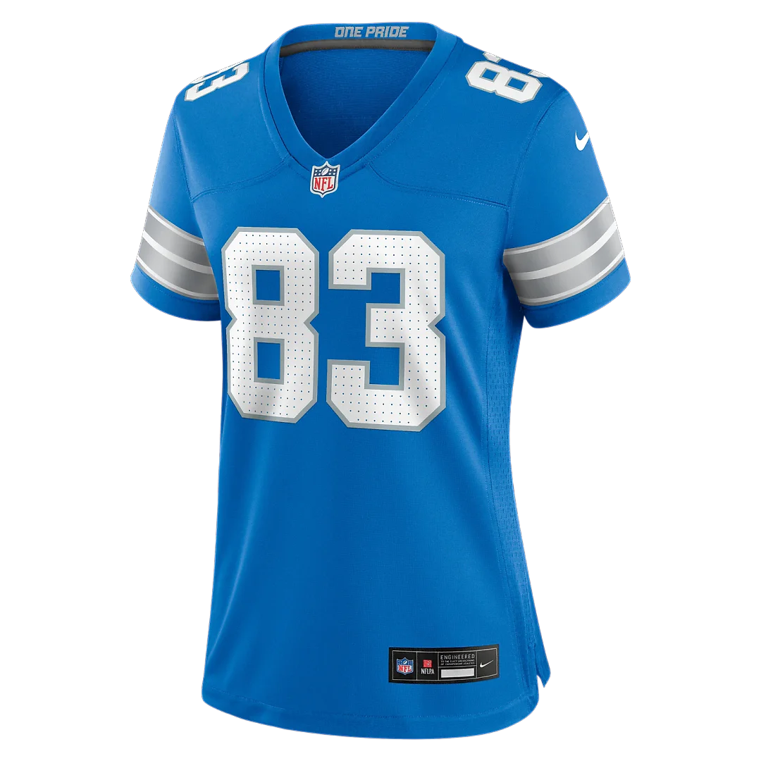 Zennovawear Tyler Conklin Detroit Lions Women's Team Game Jersey - Blue