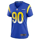 Zennovawear Tyler Davis Los Angeles Rams Women's Game Jersey - Royal