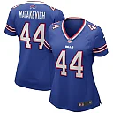 Zennovawear Tyler Matakevich Buffalo Bills Women's Player Game Jersey - Royal