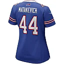 Zennovawear Tyler Matakevich Buffalo Bills Women's Player Game Jersey - Royal
