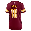 Zennovawear Tyler Owens Washington Commanders Women's Team Game Jersey - Burgundy