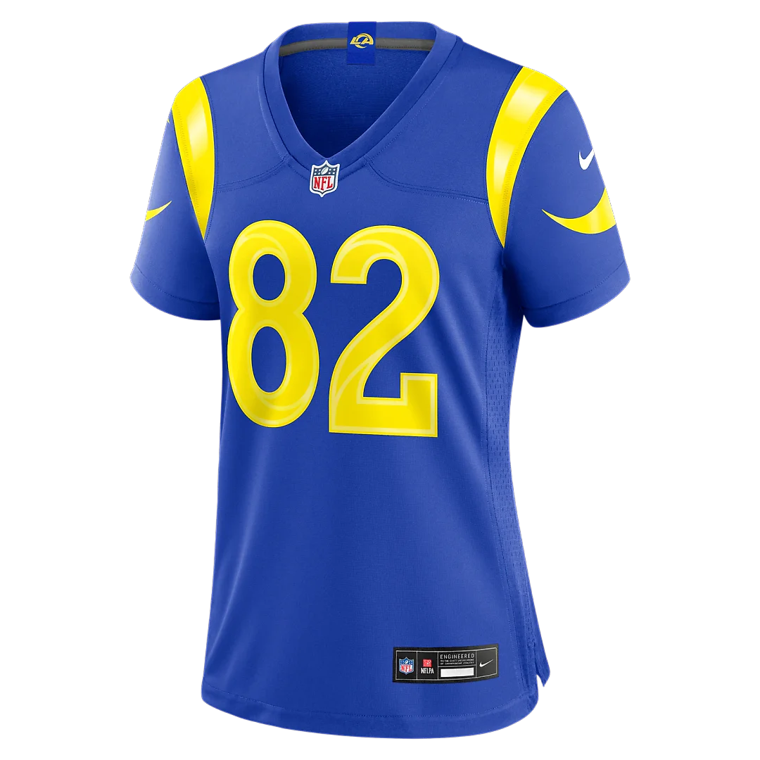 Zennovawear Tyler Scott Los Angeles Rams Women's Team Game Jersey - Royal