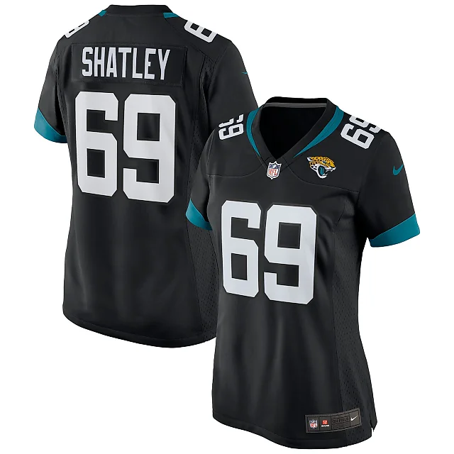 Zennovawear Tyler Shatley Jacksonville Jaguars Women's Game Jersey - Black