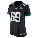 Zennovawear Tyler Shatley Jacksonville Jaguars Women's Game Jersey - Black