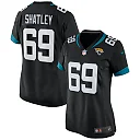 Zennovawear Tyler Shatley Jacksonville Jaguars Women's Game Jersey - Black