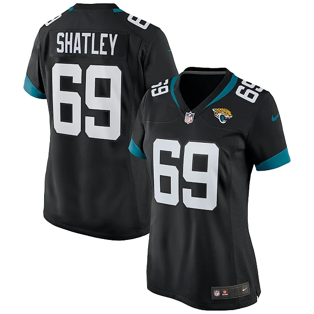 Zennovawear Tyler Shatley Jacksonville Jaguars Women's Game Jersey - Black