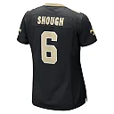 Zennovawear Tyler Shough New Orleans Saints Women's Game Jersey - Black