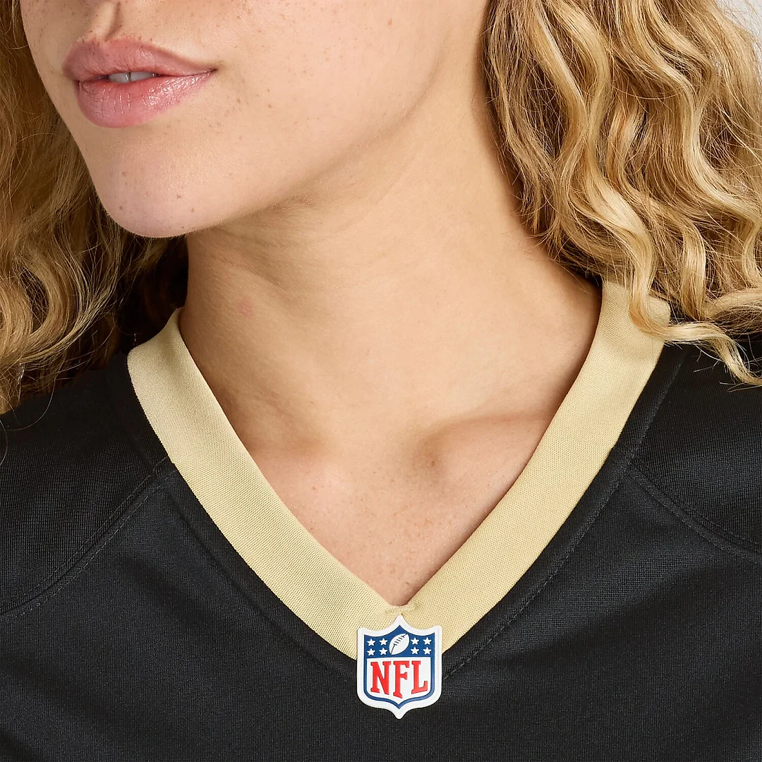 Zennovawear Tyler Shough New Orleans Saints Women's Game Jersey - Black