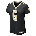Zennovawear Tyler Shough New Orleans Saints Women's Game Jersey - Black
