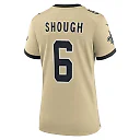 Zennovawear Tyler Shough New Orleans Saints Women's Alternate Game Player Jersey - Gold