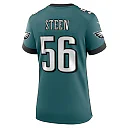 Zennovawear Tyler Steen Philadelphia Eagles Women's Team Game Jersey - Midnight Green