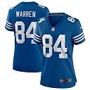 Zennovawear Tyler Warren Indianapolis Colts Women's Alternate Game Jersey - Royal