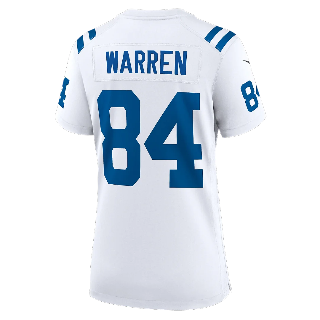 Zennovawear Tyler Warren Indianapolis Colts Women's Game Jersey - White
