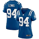 Zennovawear Tyquan Lewis Indianapolis Colts Women's Game Jersey - Royal