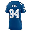Zennovawear Tyquan Lewis Indianapolis Colts Women's Game Jersey - Royal