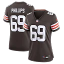 Zennovawear Tyre Phillips Cleveland Browns Women's Team Game Jersey - Brown